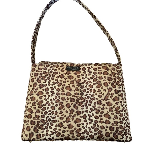 Kate Spade Leopard Print Shoulder Bag - Picture 1 of 8